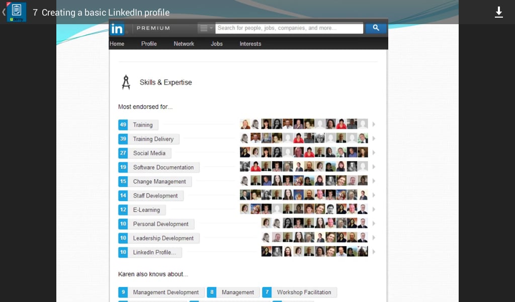 Basic Linkedin Guide截图6