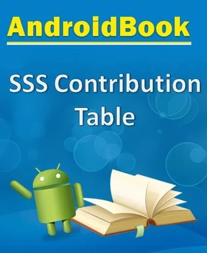 SSS Contribution Table截图1