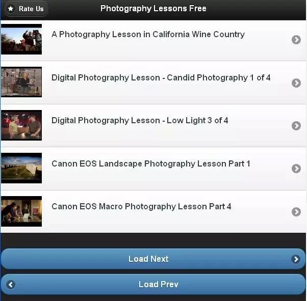 Photograpy Lesson Free截图5