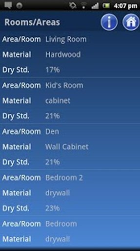 Water Damage Drying Log Lite 2截图2