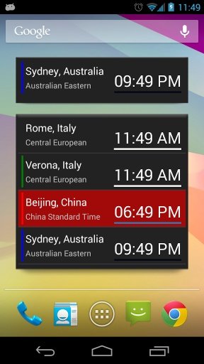 TimeZone Free截图5