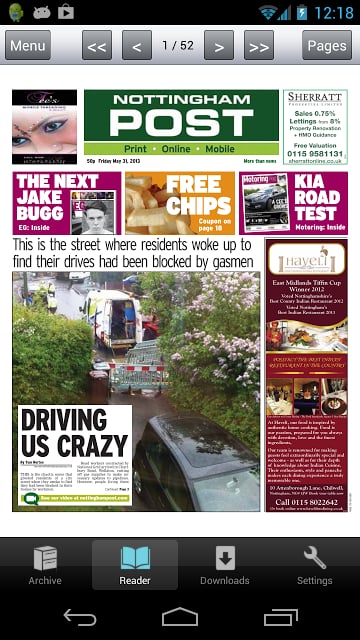 Nottingham Post i-edition截图5