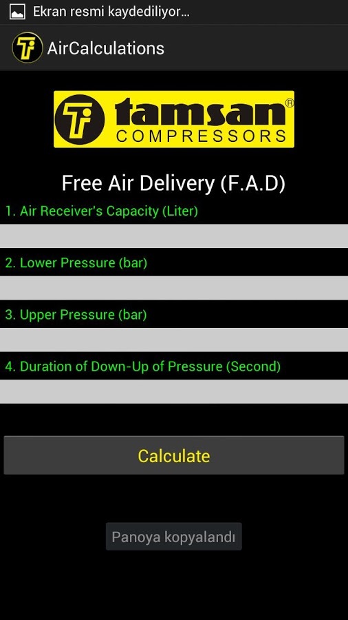 Air Compressor Calculations截图2