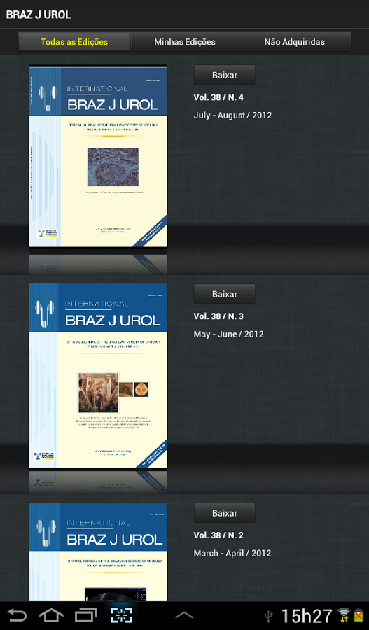 Revista Braz J Urol截图7