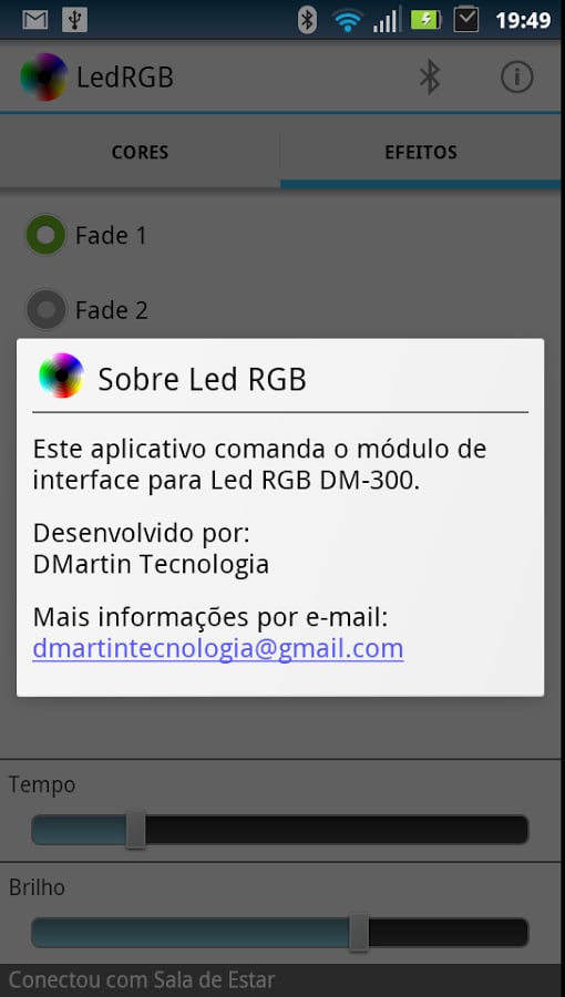 LedRGB - Controle Blueto...截图2