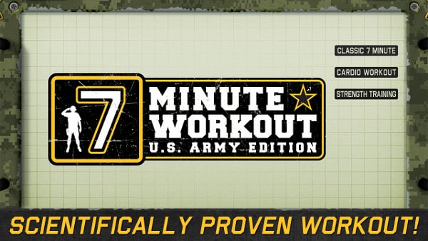 7 Minute Workout - ARMY ...截图1