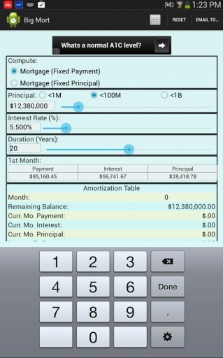 Big Mort - Mortgage Calculator截图5