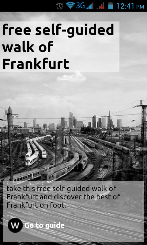 self-guided walk of Fran...截图6