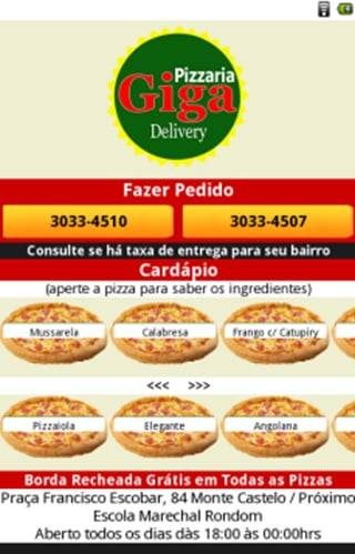 Pizzaria Giga截图2