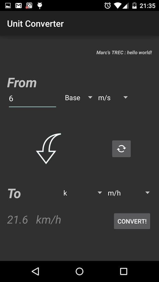 Unit converter (TREC)截图1