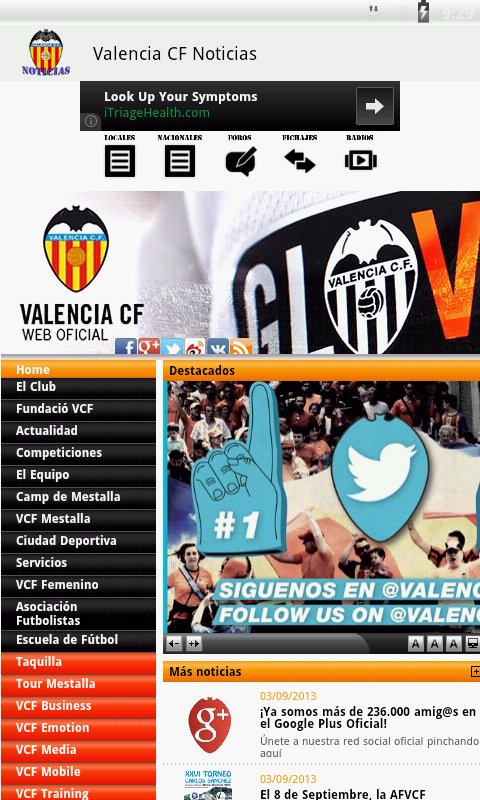 Valencia CF Noticias截图1