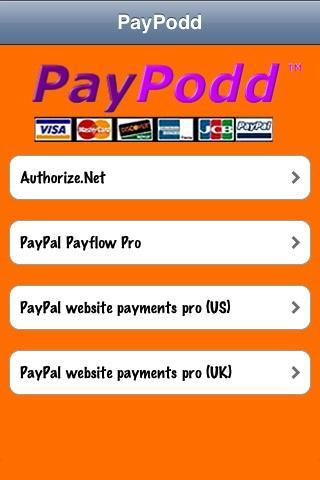 PayPodd Credit Card Term...截图1