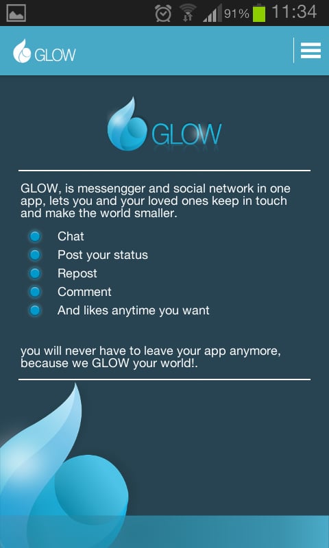 Glow Messenger截图2