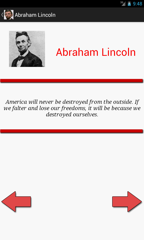 A. Lincoln Biography & Quotes截图3