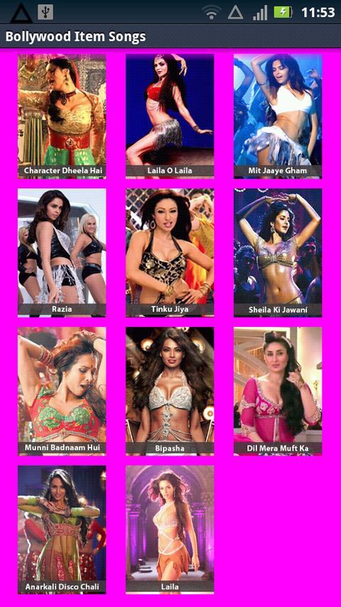 Bollywood Item Songs截图2