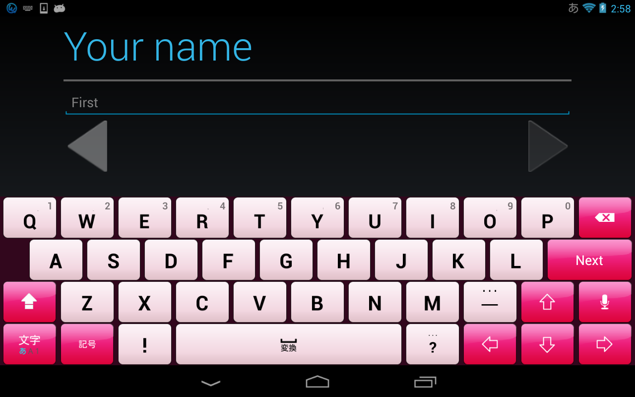 FashionPink keyboard image截图1