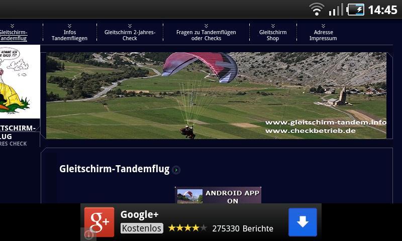 Gleitschirm-Tandem.Info截图2