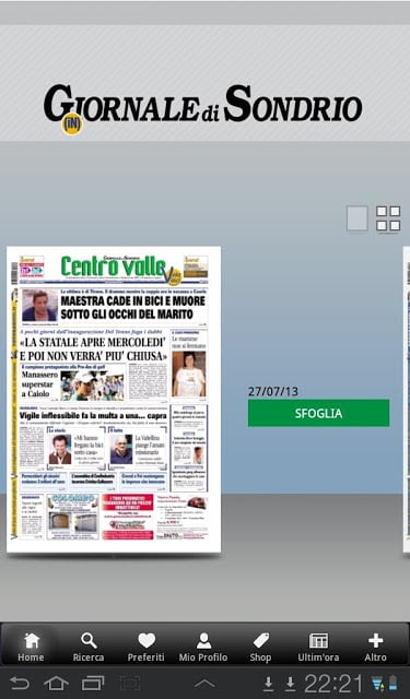 Giornale di Sondrio截图1