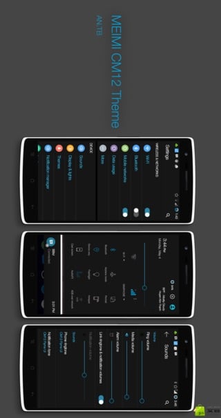 MeiMi CM12 Dark主题截图2