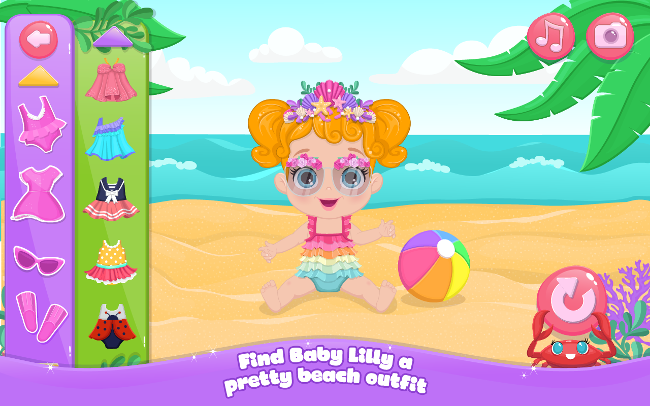 Baby Lilly's: Fun Beach Games截图10