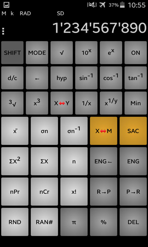 全能科学计算器截图2