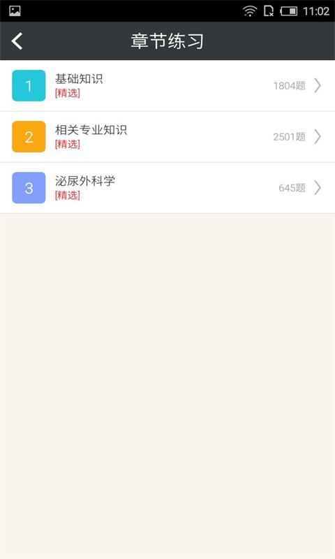 泌尿外科主治医师习题集截图4