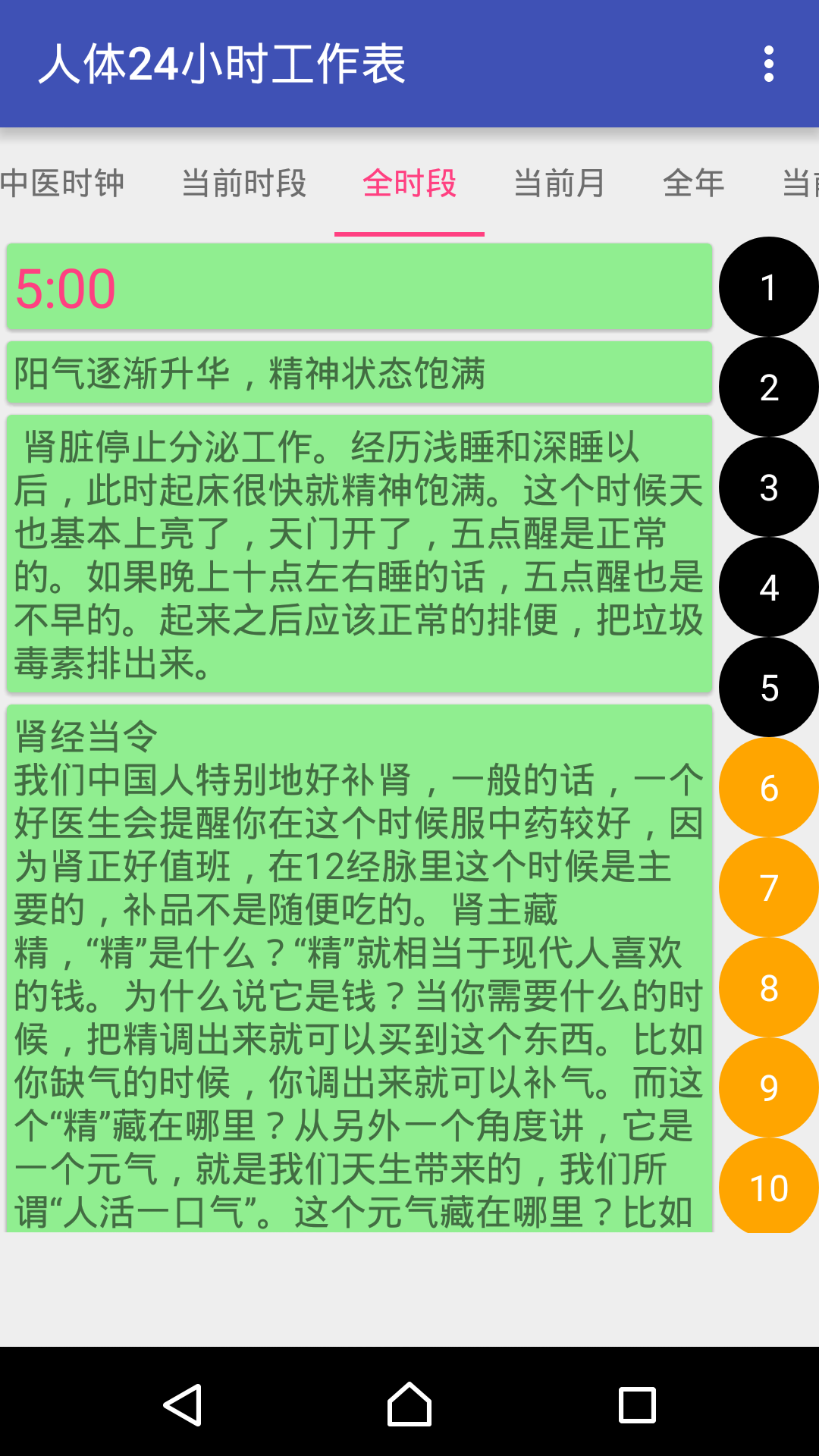 人体24小时工作表截图2