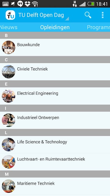Open Dagen TU Delft截图3
