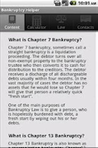 Bankruptcy Helper截图4