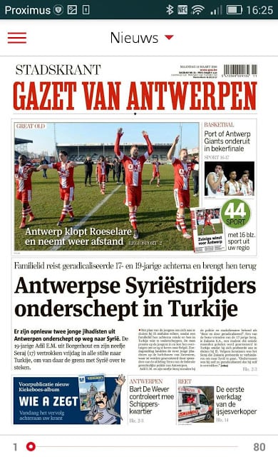 Gazet van Antwerpen截图8