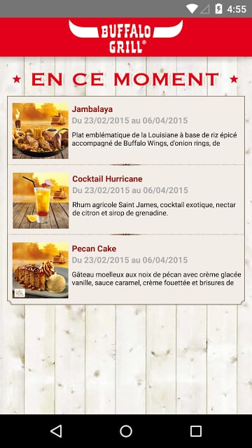 Buffalo Grill截图7