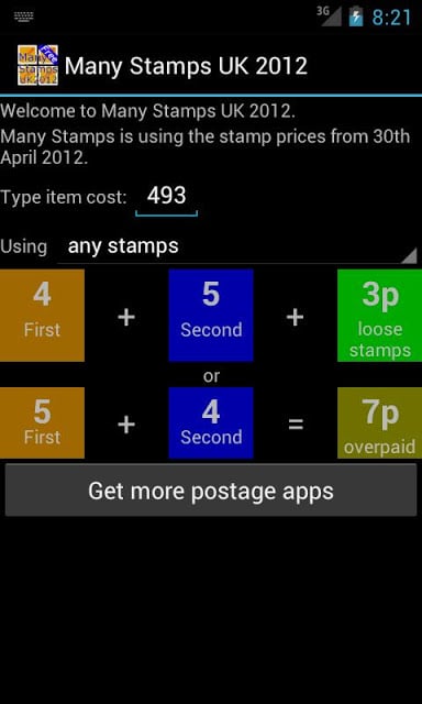 Many Stamps UK 2012/2013截图7