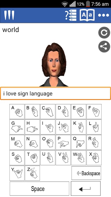 Mimix Sign Language Translator截图5