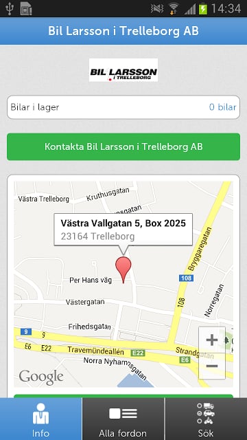 Bil Larsson i Trelleborg...截图2