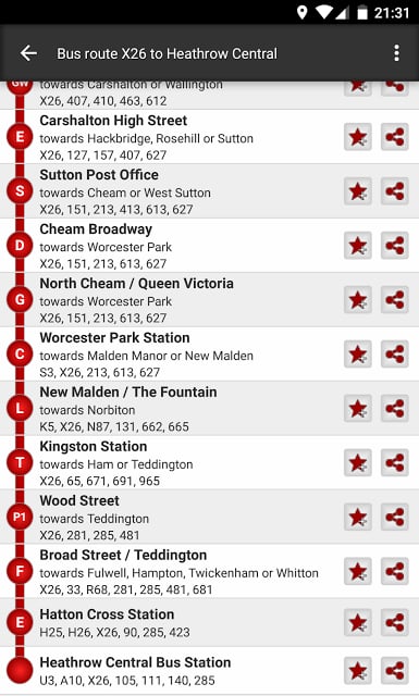 London Bus Master (Countdown)截图11