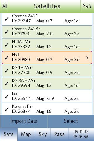 PocketSat3 Demo截图3