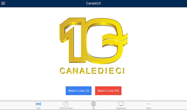 CANALE10截图2