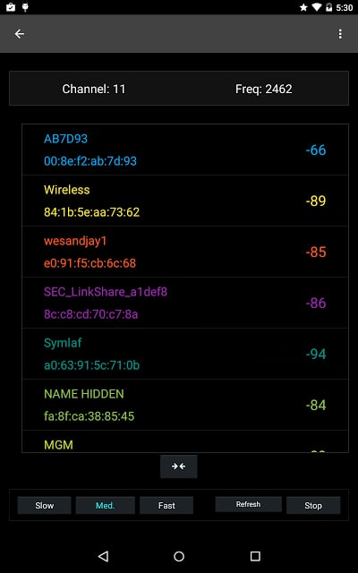 WiFi信道分析器（免费） Wifi Channel Analyzer (free)截图8