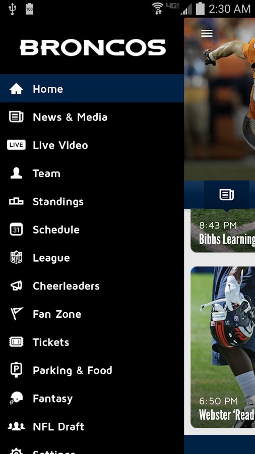 Denver Broncos Mobile截图5