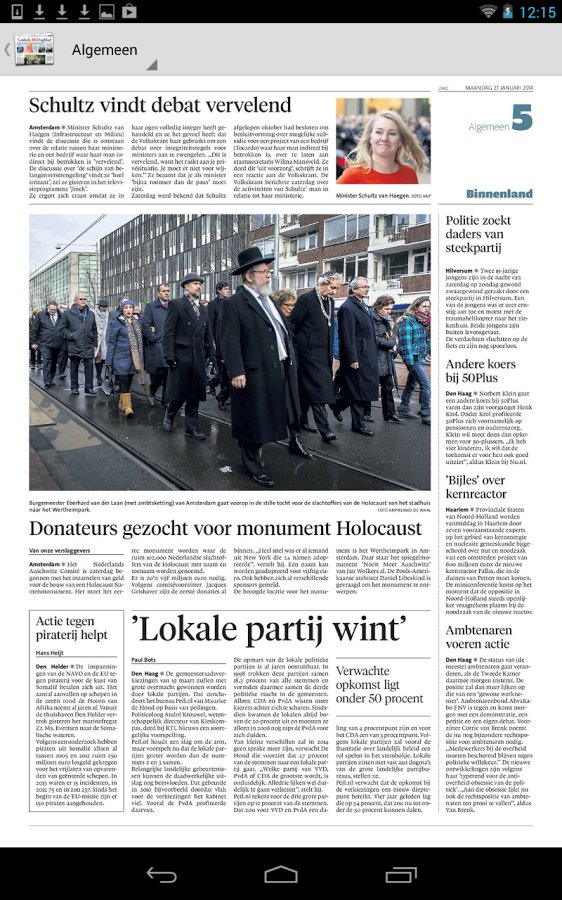 Leidsch Dagblad digikrant截图10