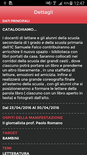 Il Maggio dei libri 2012截图4