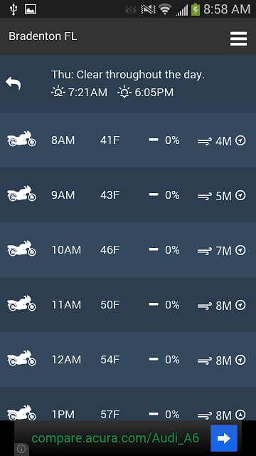 Motorcycle Weather截图10