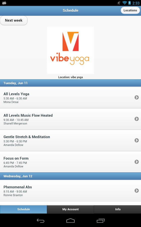 Vibe Yoga截图4