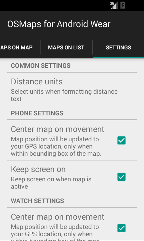 OSMaps for Android Wear截图7