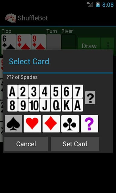 洗牌计算器 ShuffleBot Holdem Calculator截图2