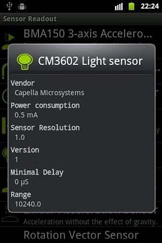 Sensor Readout截图3