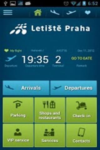 Prague airport截图1