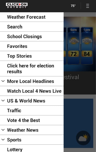 ClickOnDetroit WDIV Local 4截图2