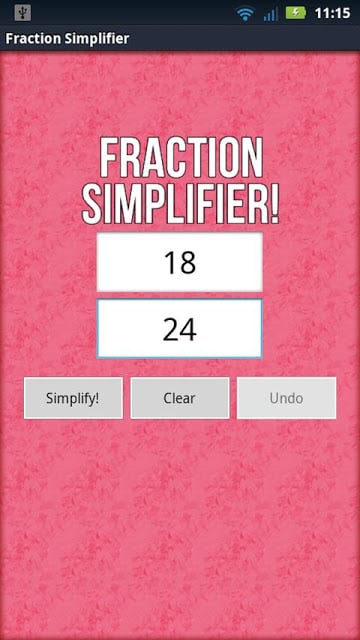 分数 Simplifier！截图1