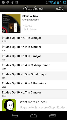 SyncScore - Chopin &Eacute;tudes Lite截图2